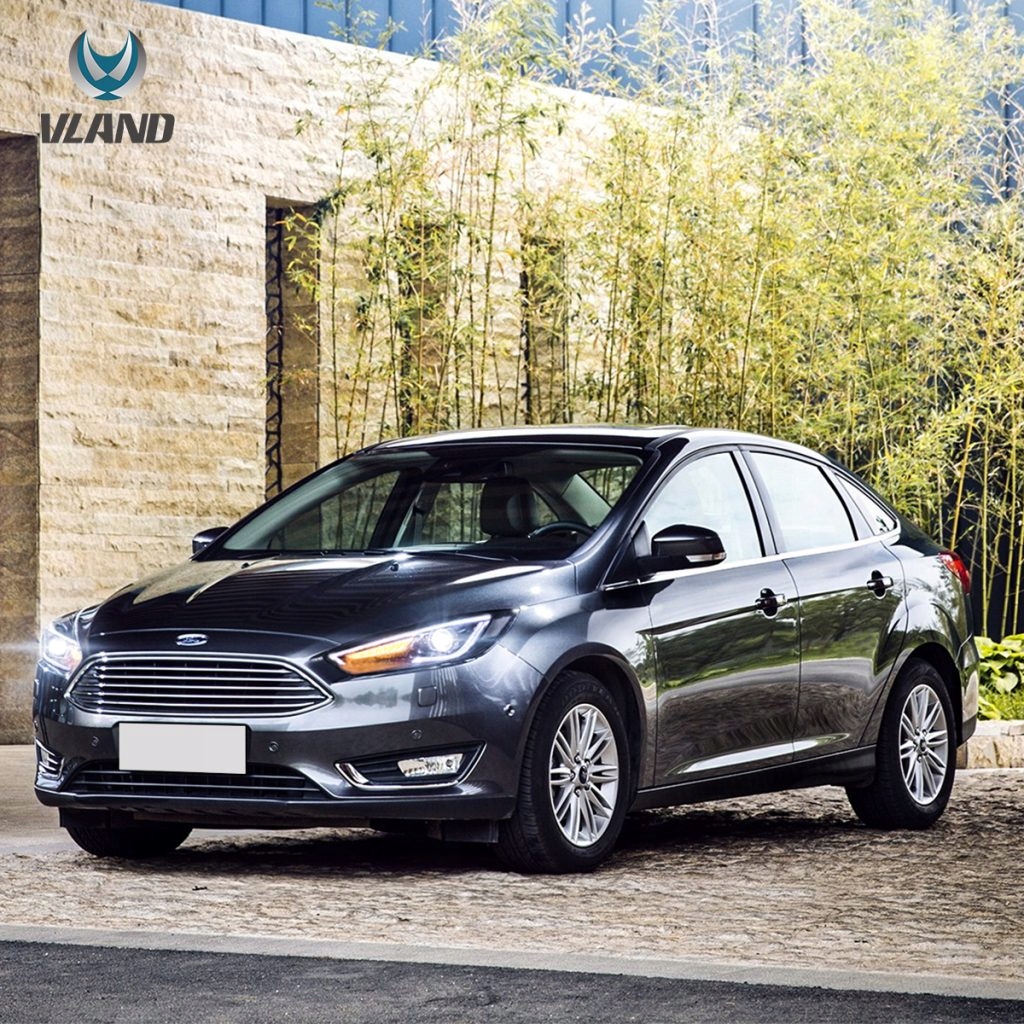 фото №8, Ford focus 2015-18 лампа лампи комплект передні led vland demon eye europa