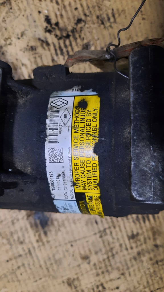 фото №6, Компрессор кондиционера nissan primera 1.9d 05r