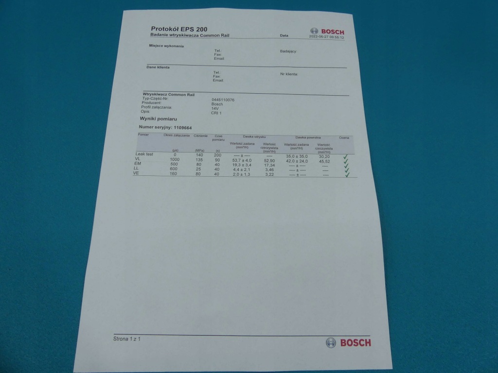 фото №3, Проверенный форсунка peugeot boxer 2.0 hdi 90km