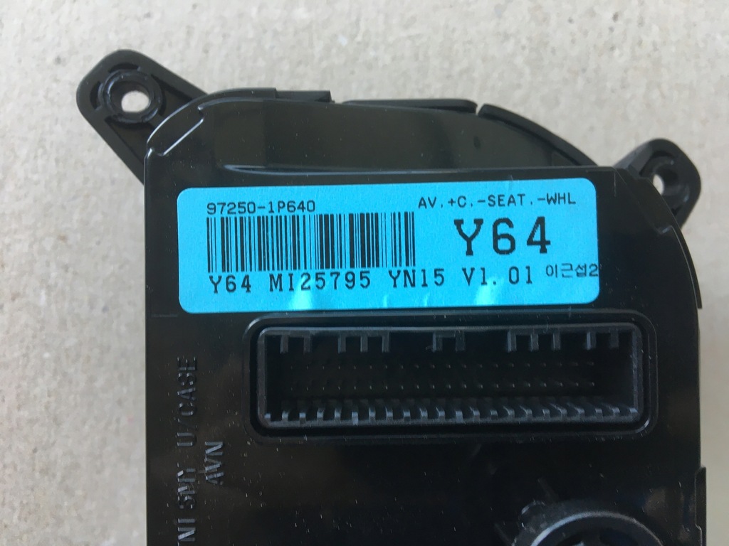 фото №13, Kia venga 15- lift панель обдув кондиционера