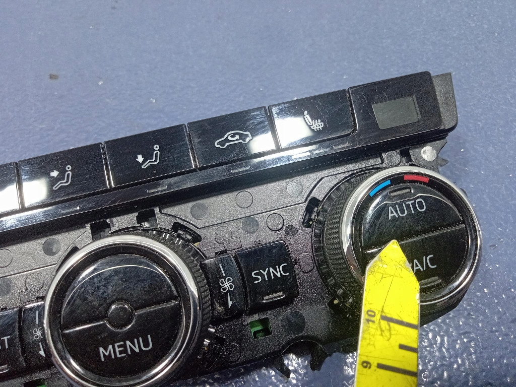 фото №7, Skoda superb iii панель переключатель кондиционера обдув 3v0907044fk