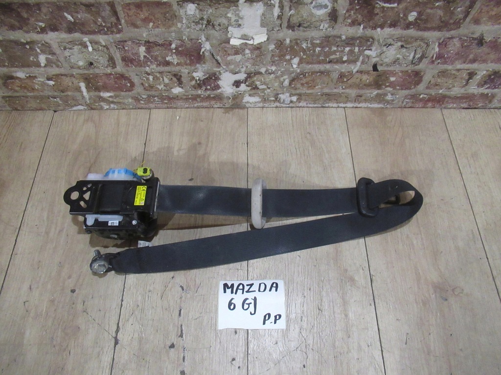 фото №3, Pas натяжитель перед правый mazda 6 gj 12/17 rok