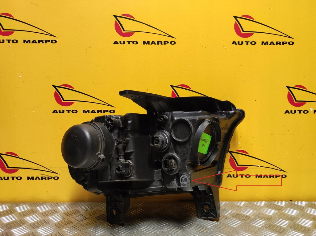 фото №11, Dodge durango 2014- фара лампа обычная линзованная bez led l usa