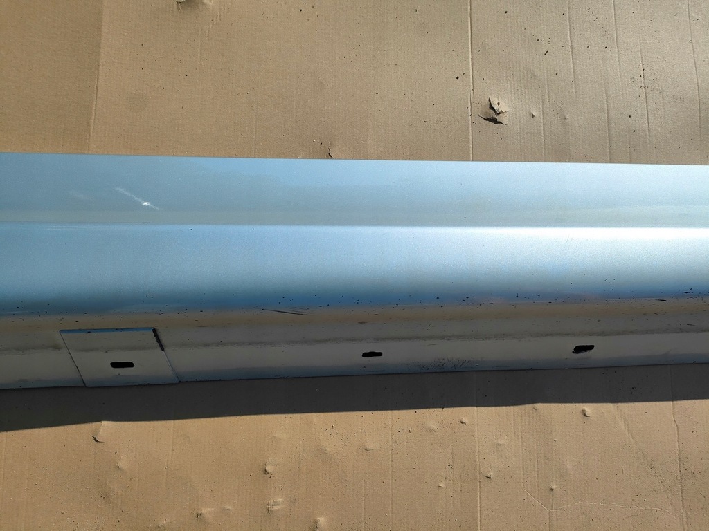 фото №5, Bmw e90 молдинг поріг права titansilber