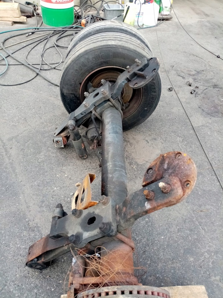 фото №6, Oś saf bpw 11172770068,zi9-19k ресора 19.5"