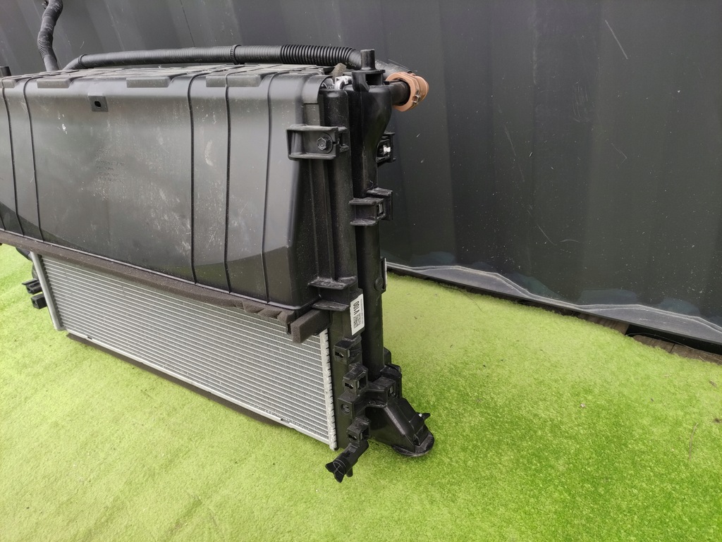 фото №9, Kia ev6 21- комплект радіатор вентилятор + жалюзі