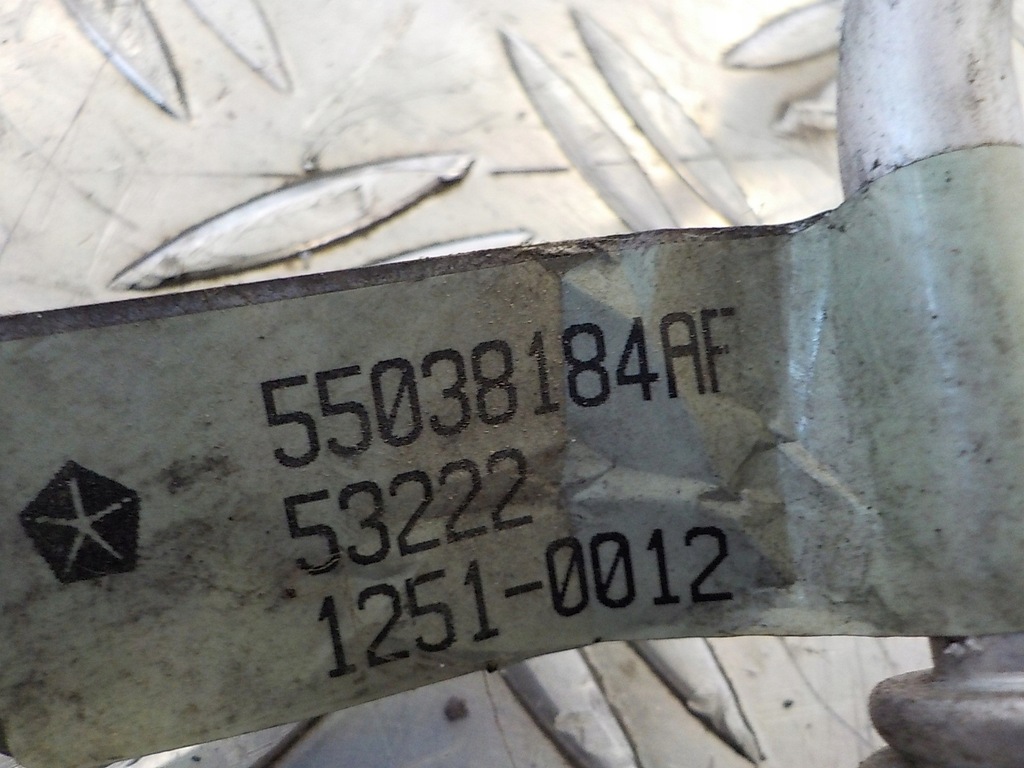 фото №6, Jeep оригінальний номер 55038184af трубка кондиціонера