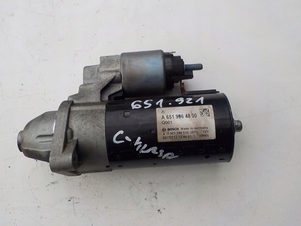 Купить Mercedes w205 2.2 cdi 651921 стартер a6519064800