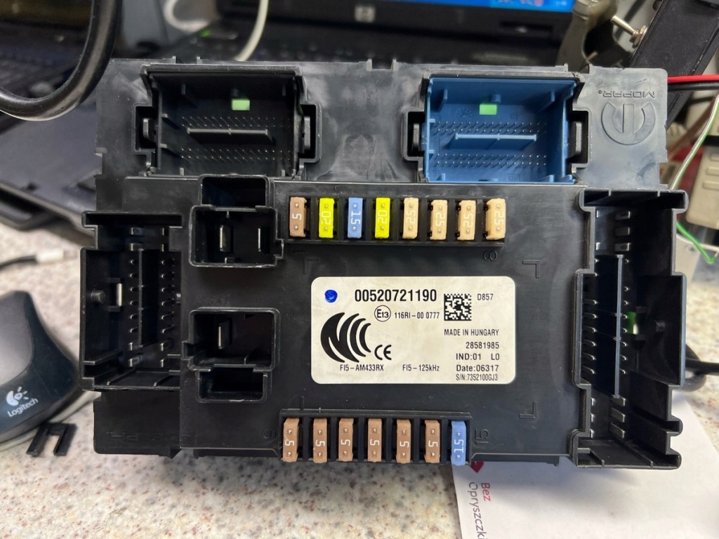 Купити Кузов бортовий комп'ютер модуль bsi fiat tipo 52072119