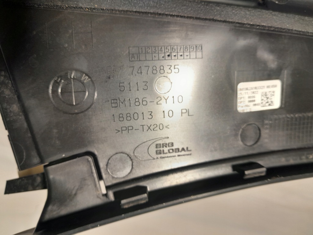 фото №5, Bmw 7' g11 lci впуск воздухозаборник воздуха крыла левый 7478835