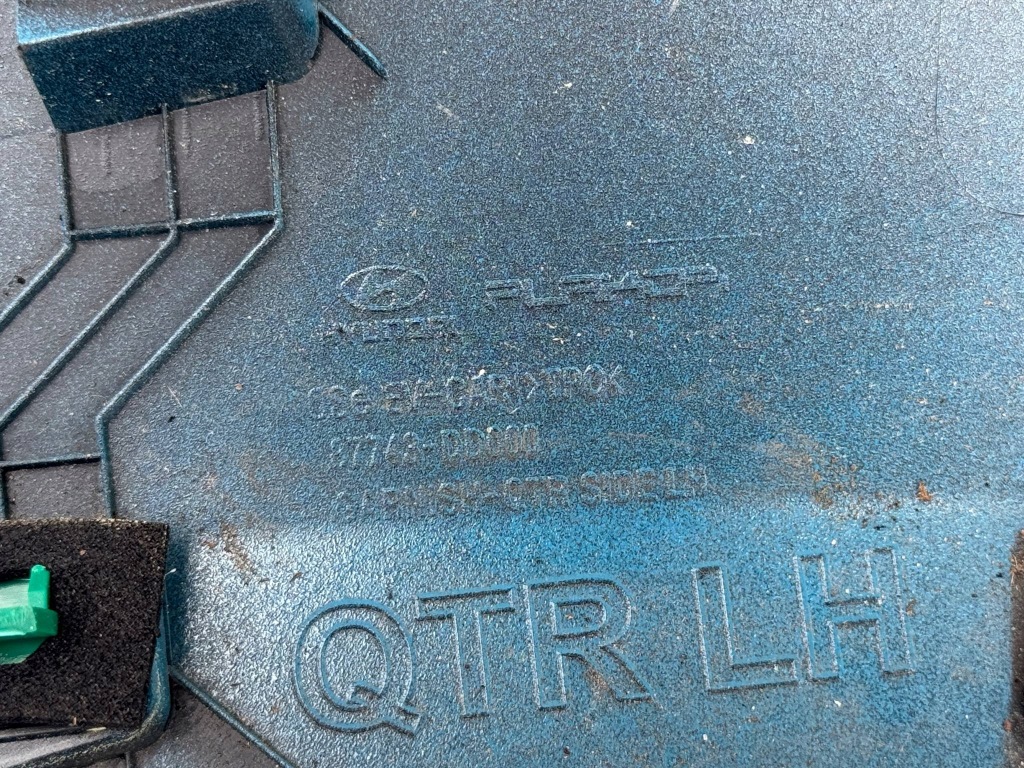 фото №7, Молдинг задняя левая дверь крыло hyundai kona