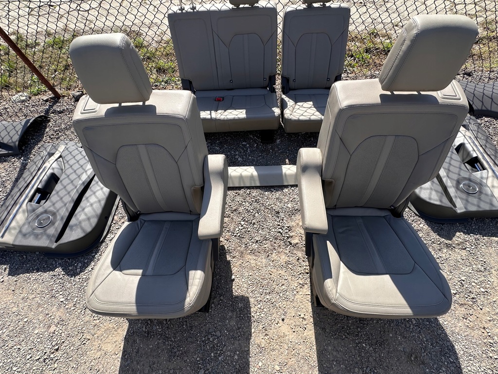 фото №5, Сиденья обшивки туннель салон кожа вентилируемые подогрев ford expedition 2018+