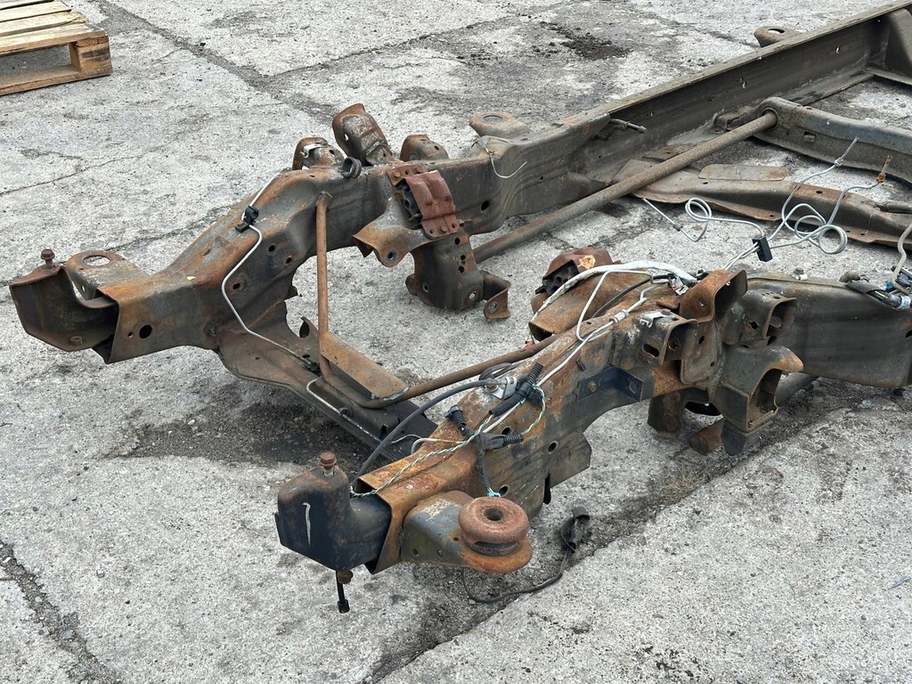 фото №6, Chevrolet silverado gmc sierra k2500 k3500 92-00r рама кузов long bed