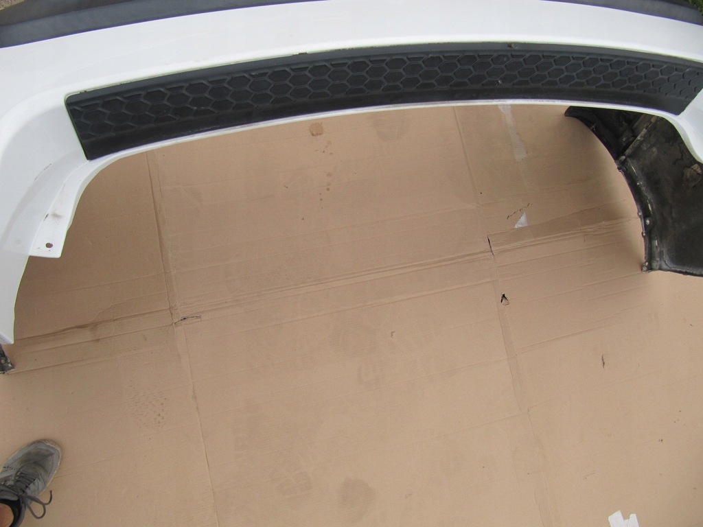 фото №10, Dodge durango lift 14- бампер задня задній pw7 білий kompletny з хром limite