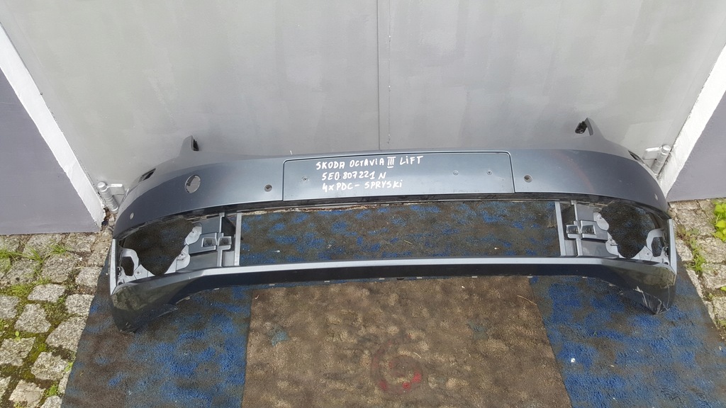 фото №1, Skoda octavia iii lift бампер перед pdc омивачі