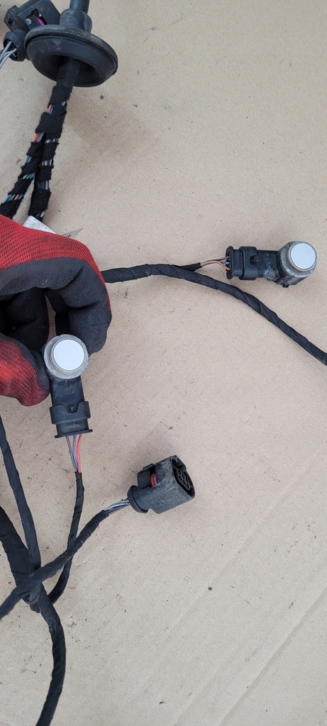 фото №10, Q5 8r джгут pdc парктронік задня датчики kpl lx7w