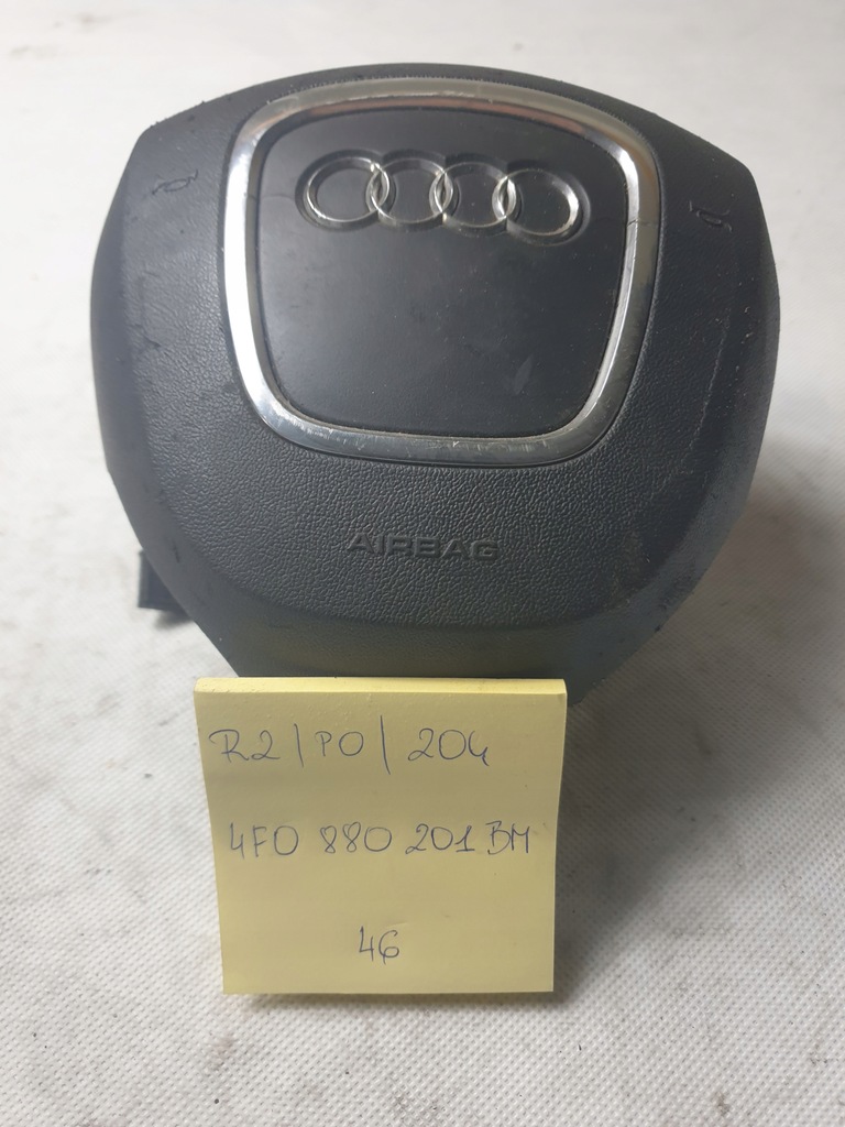 фото №8, Подушка подушка безпеки водія audi a6 c6 4f0880201bm