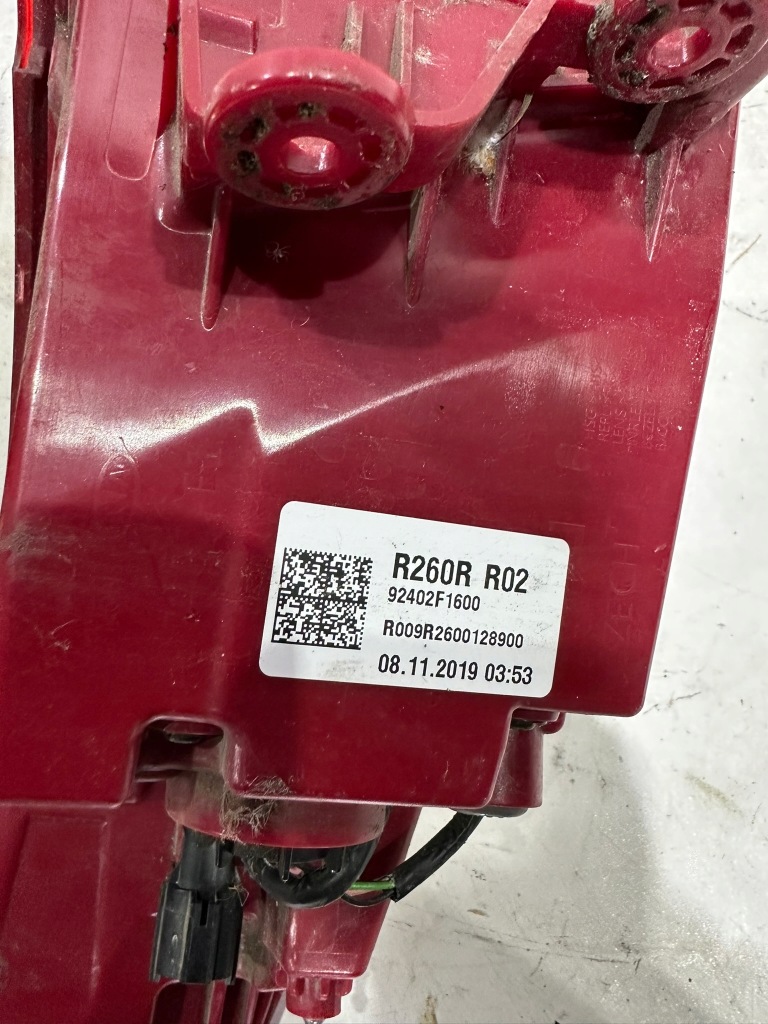 фото №9, Лампа задня задня права kia sportage iv 4 gt-line 92402f1600