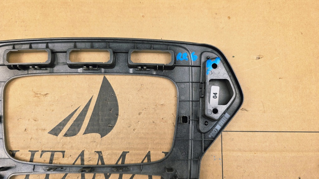 фото №13, Ford mondeo mk4 2007 - 2010 r. рамка радио консоли серебристая przedlift europa