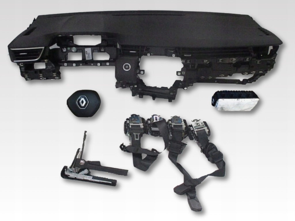 фото №1, Renault captur ii 2 приборная панель подушка безопасности ремни комплект reg