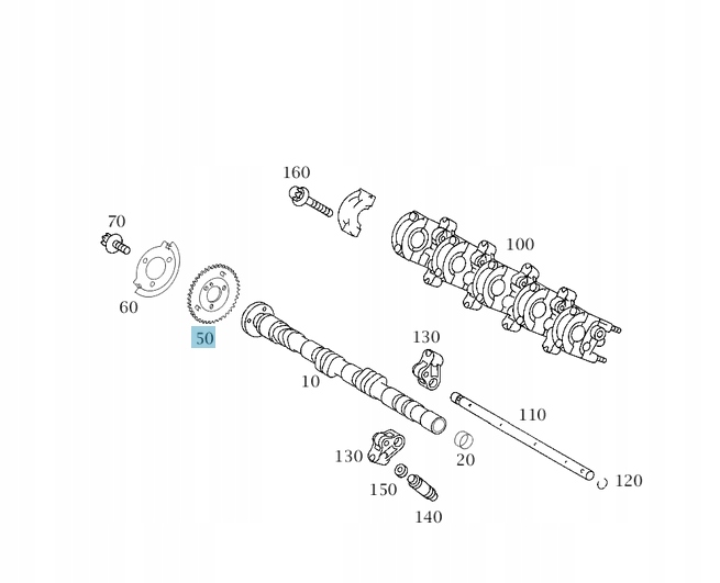 фото №1, Колесо распределительного вала mercedes