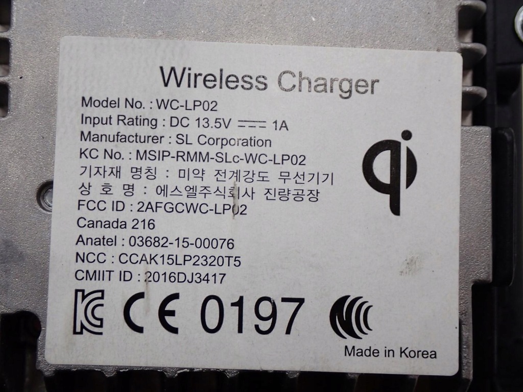 фото №7, Зарядний пристрій індукційна europa 95560-g7000 hyundai ioniq electric 17r