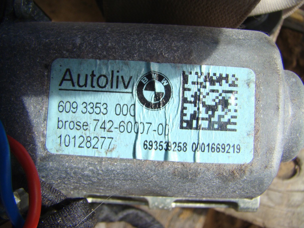 фото №5, Pas безпеки лівий водія bmw f01 f02 euro