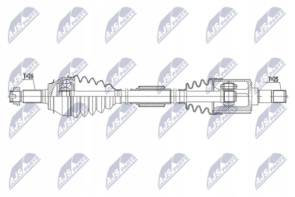фото №5, Привідний вал привідна npw-hd-054 nty