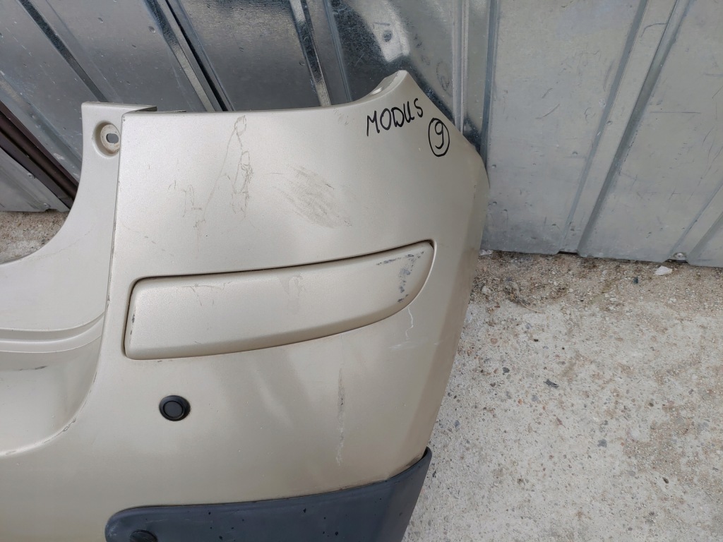 фото №5, Бампер задний renault modus i 04-08 цвет ted11