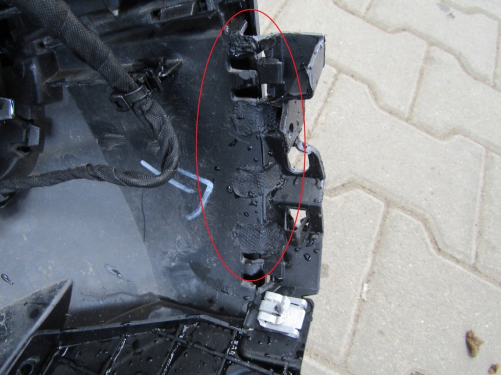 Бампер передок  vw touareg 3 3 760 6 pdc 18- Оригинал