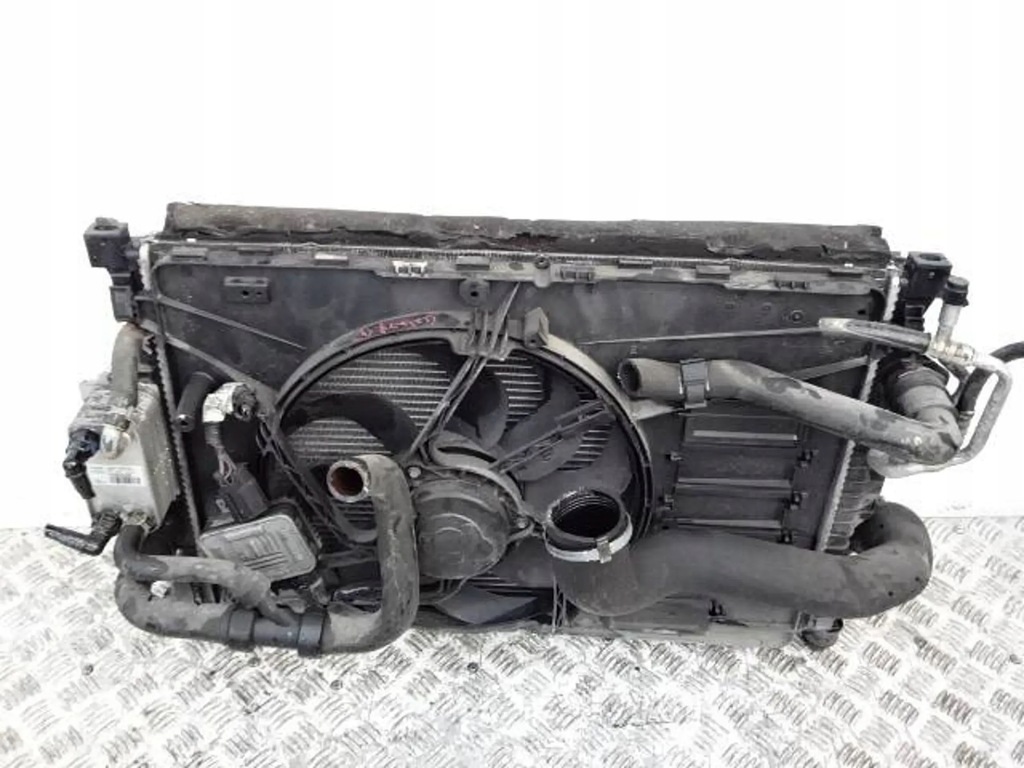 фото №3, Радиатор kpl. ford galaxy mk3 lift 2.0 tdci автоматическая коробка передач