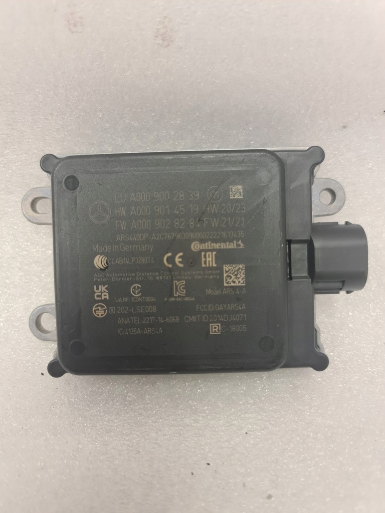 фото №1, Радар mercedes acc a0009002839 distronic w205 w213