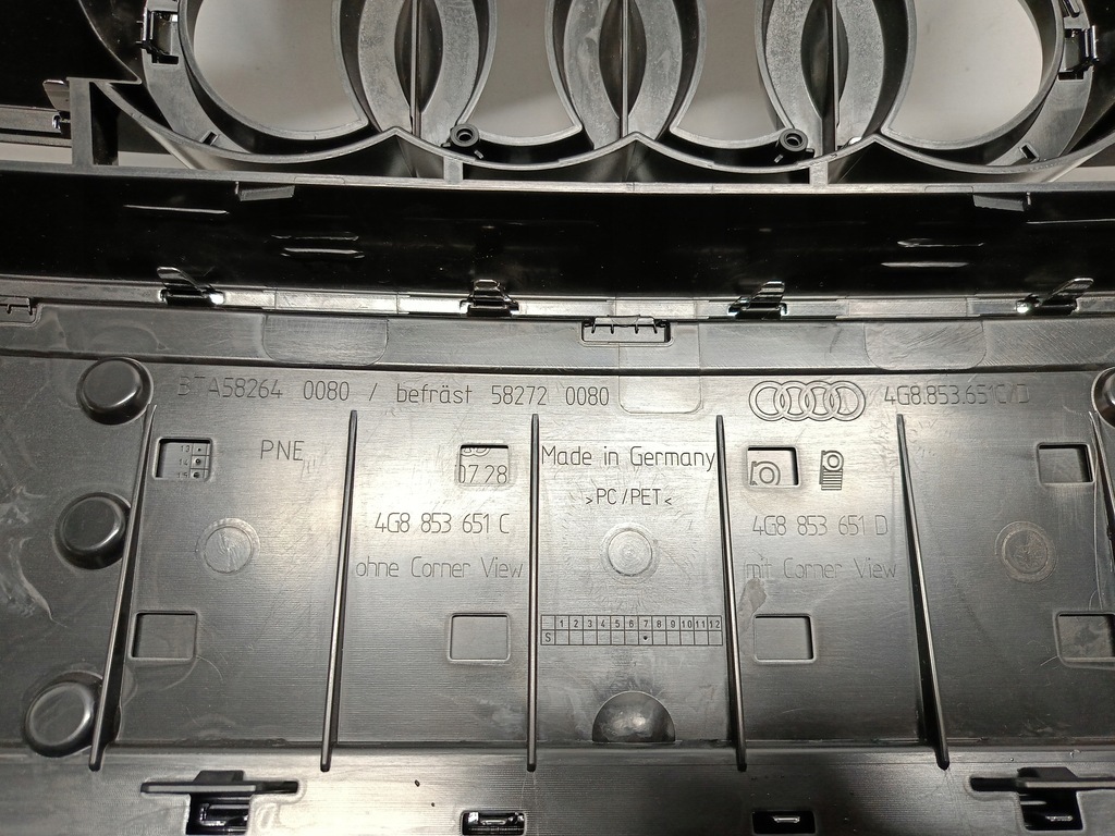 фото №14, Audi a7 s7 4g8 10- решітка радіатора решітка радіатора решітка бампера передній 4g8853651c