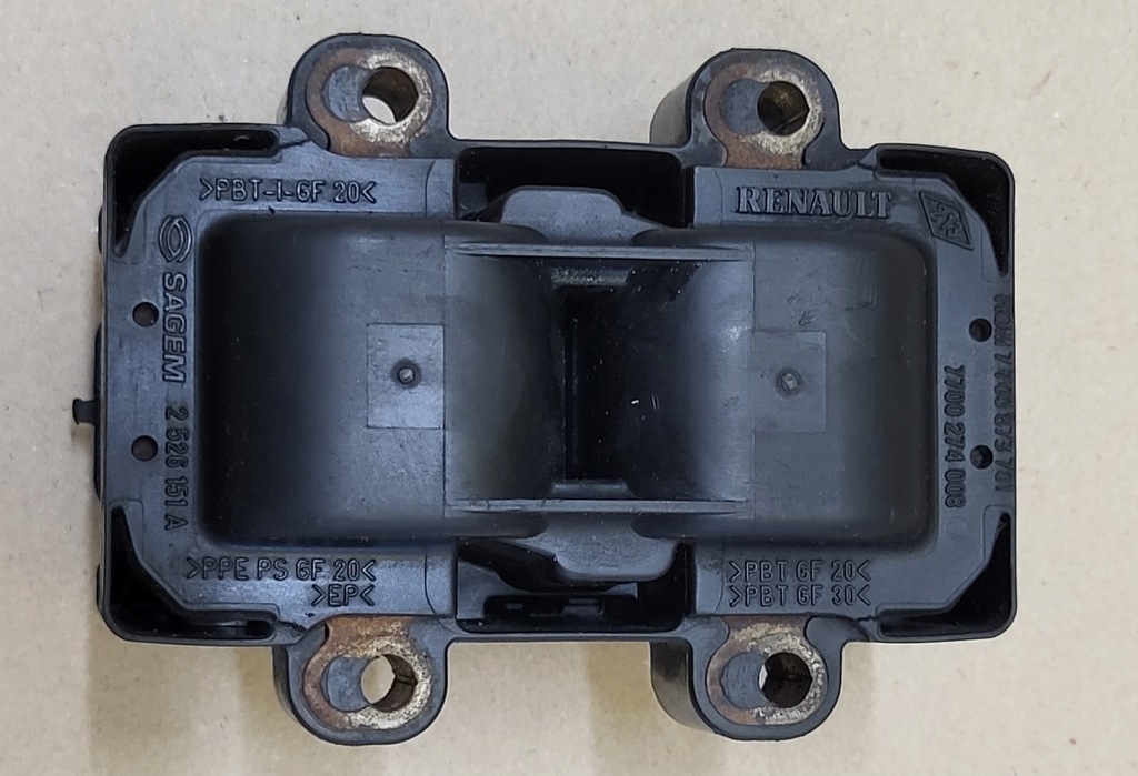 фото №1, Котушка запалювання renault kangoo i i clio ii twingo 1.2 megane i 1.4 dacia оригінальний номер