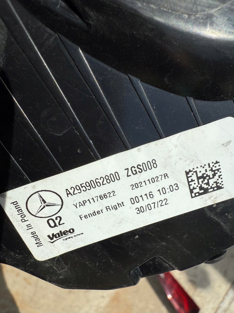 фото №13, Лампы задние kpl. mercedes eqe v295 a2959062800