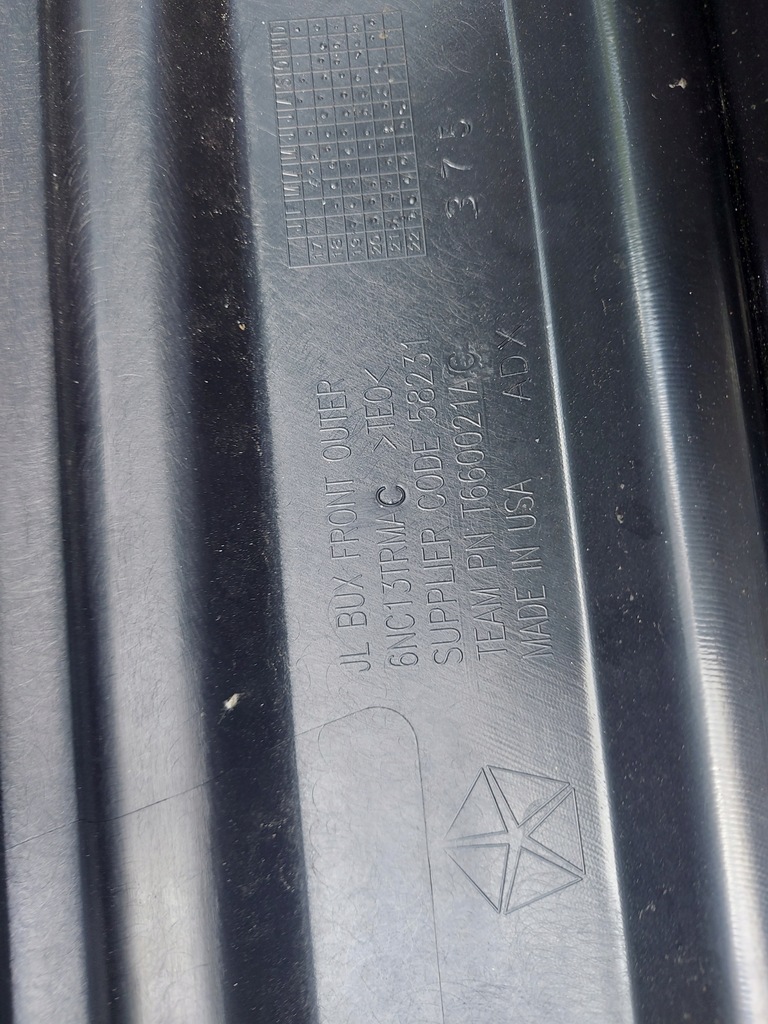 фото №14, Jeep wrangler jl 17- бампер передний перед