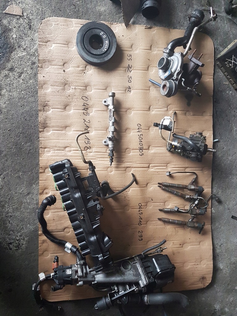 фото №1, Коллектор всасывающий fiat doblo 2.0 multijet