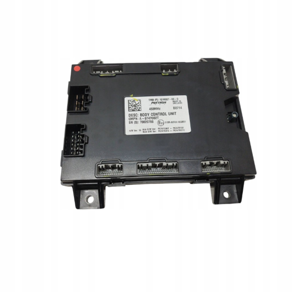 фото №1, 2014 tesla model s модуль / блок керування комфорту p0747q08f