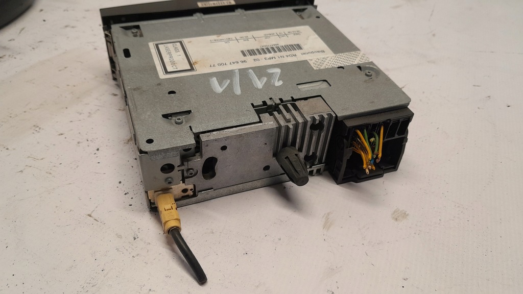 фото №2, Citroen c4 grand picasso i радио заводской cd mp3 9664770077