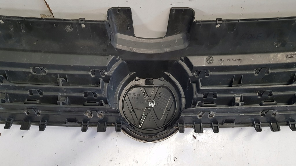 фото №10, Решётка радиатора перед vw golf vii