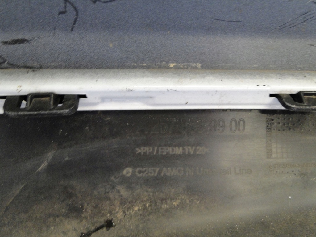 фото №10, Mercedes cls 257 w257 диффузор бампера задний