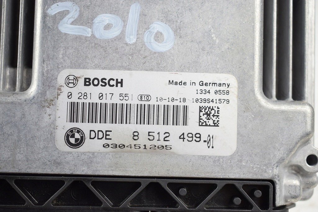 фото №4, Блок управления набор стартовый bmw 1 e81 0281017551