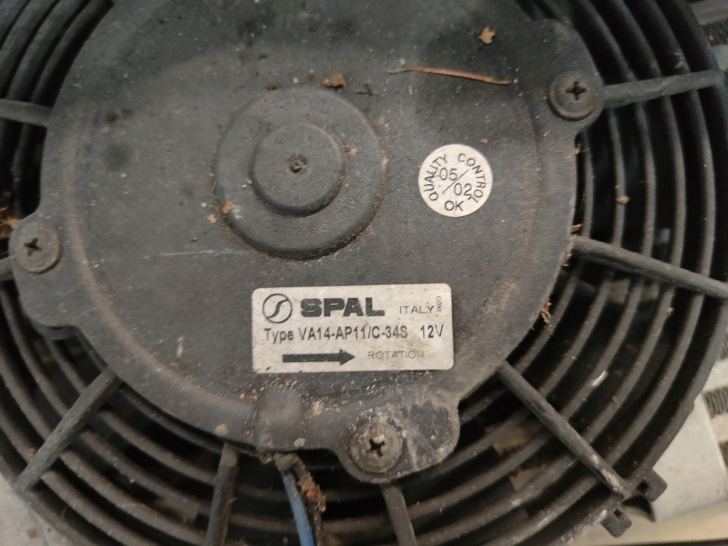 Інтеркулер радіатор audi a8 d3 4.0 tdi вентилятор spal va14-ap11/c-34s в Україні