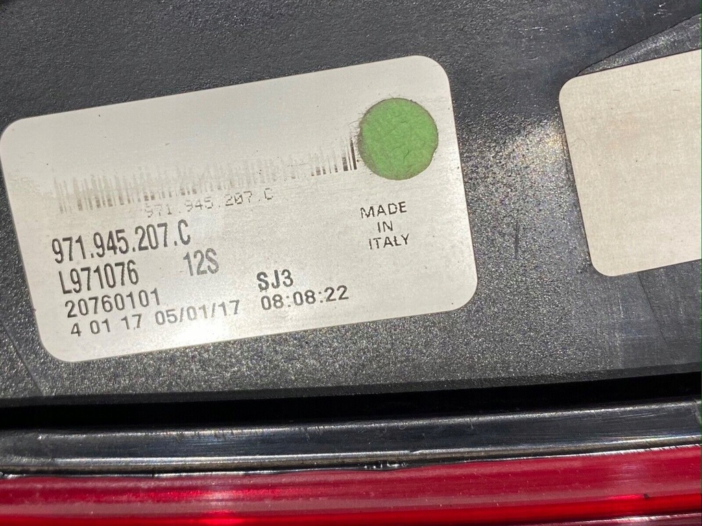 фото №7, Porsche panamera 971 задня ліва лампа 971945207c