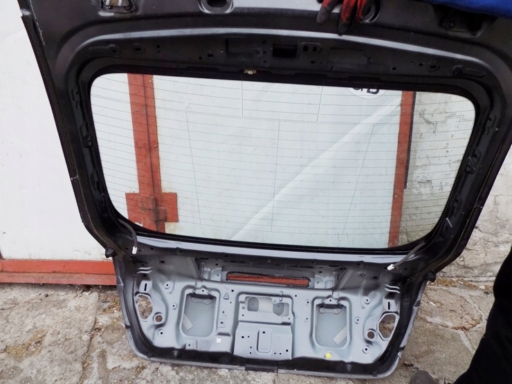 фото №8, Mazda 6 gh ii 07-12 lift крышка багажника с стекло h/b