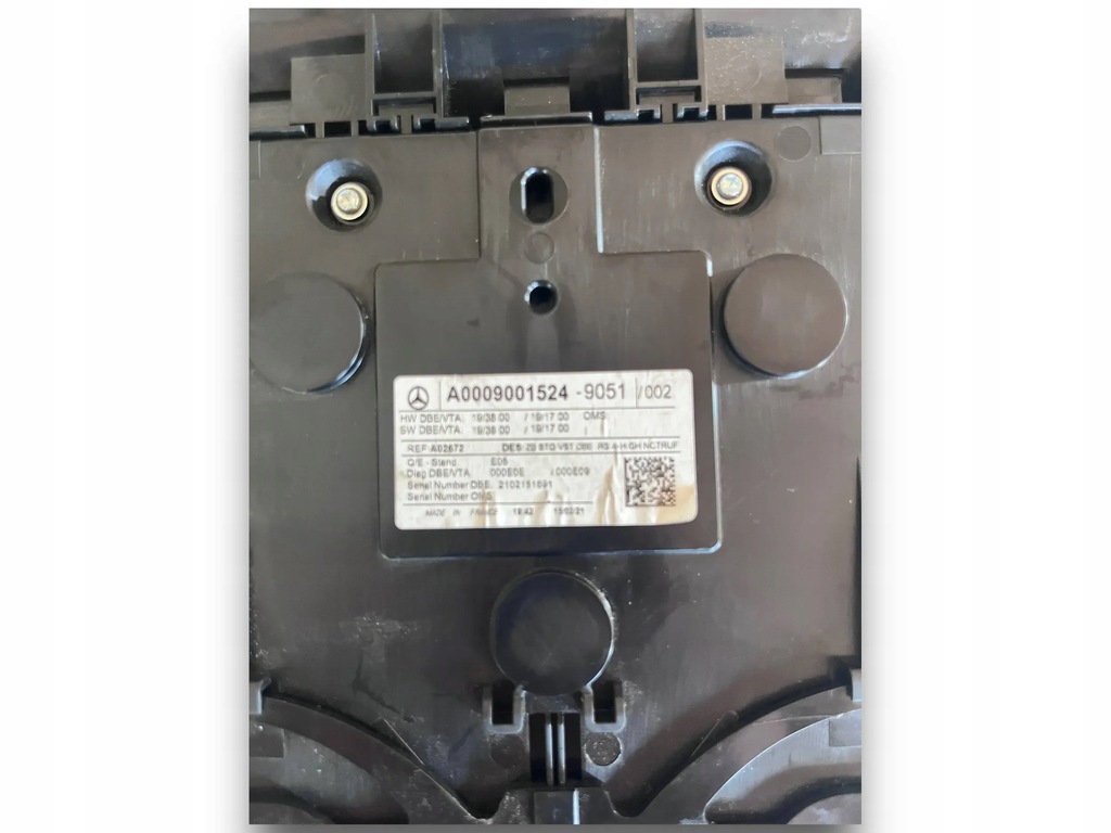 фото №6, Mercedes w247 лампа потолочный a0009001524 #106 !m