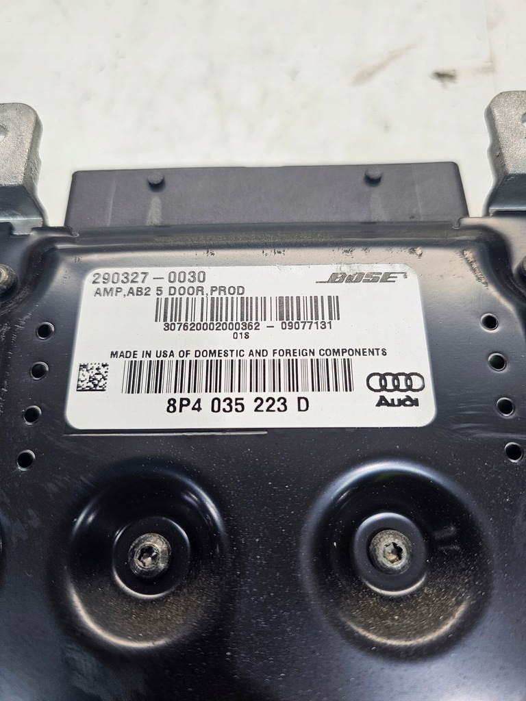 фото №5, Підсилювач bose audi a3 8p lift 8p4035223d