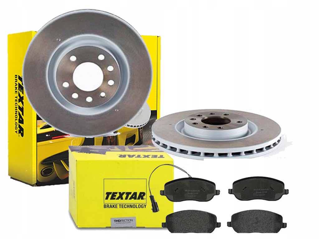 фото №1, Тормозные диски тормозные колодки textar перед fiat croma ii 305mm