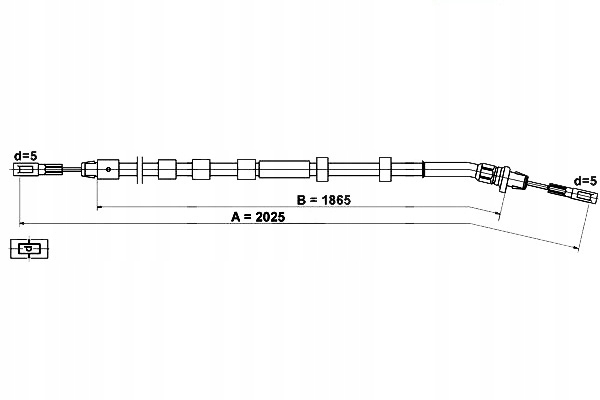 Купить Ate трос тормоза ручного mercedes m w163 2.3-5