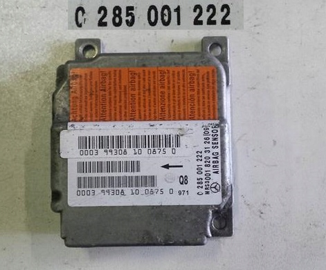 фото №1, Модуль датчик подушка безпеки mercedes a 168 w168 0285001222